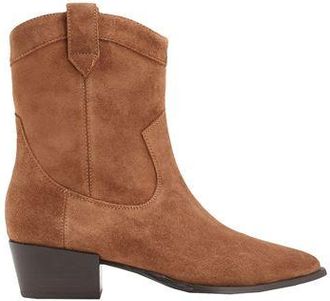 8 by YOOX SPLIT LEATHER WESTERN ANKLE BOOT
