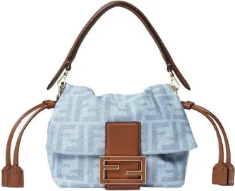 Fendi (WMNS) Fendi Mamma Baguette Small Light Blue 8BS105AY6QF1WM6