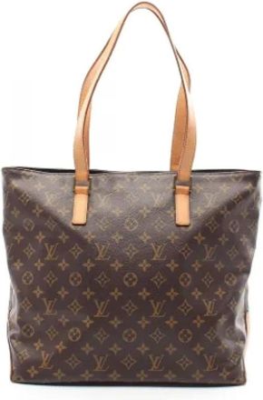 Louis Vuitton Pre-owned Tote Bags, female, Brown, Size: ONE SIZE Pre-owned Canvas louis-vuitton-bags