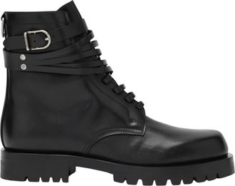 Durazzi Milano Stivale Basso - Dames - Veterlaarzen - Zwart - 41 EU - Leer - Schoenen