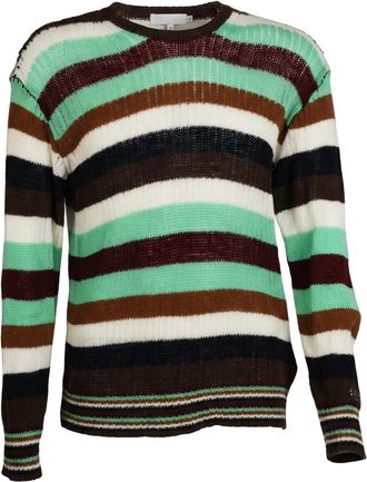 Valentino Striped Knit Sweater - Multicolor