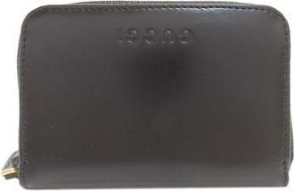 Gucci Black Leather Coin Purse/Coin Case (Pre-Owned)