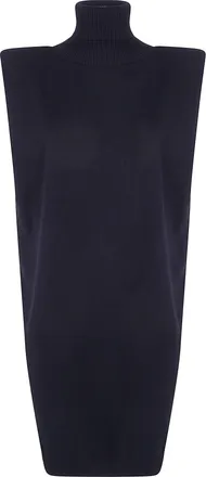 Twin-Set Sleeveless Turtleneck Dress