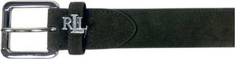 Ralph Lauren Su&egrave;de Riem - unisex - Riemen - Groen - S - Su&egrave;de - Accessoires