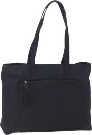 Prada Pre-owned Vintage Tote Bag - Dames - Vintage Shopper - Zwart - ONE Size - Nylon - Vintage