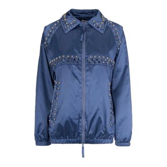 P.A.R.O.S.H. Bomber Jackets, female, Blue, Size: M Bomber Jacket