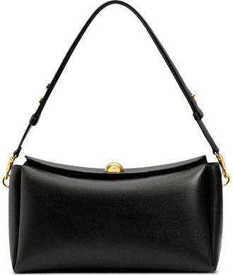 Ami Structured Shoulder Bag - Black