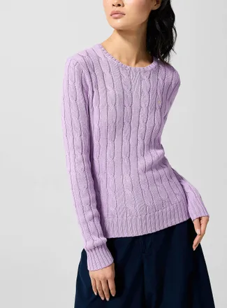 Polo Ralph Lauren Polo Shirt Ralph Lauren - Womens Julianna pure cotton cable-knit sweater