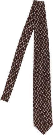 Brioni Cravatta con stampa paisley - Marrone