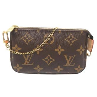 Louis Vuitton Pre-owned Mini Bags, female, Brown, Size: ONE SIZE Pre-owned Mini Pochette