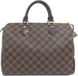 Louis Vuitton Pre-owned Handbags, female, Brown, Size: ONE SIZE Pre-owned Boston Bag