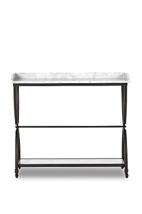 Anthropologie Six Beers Marble Console Table