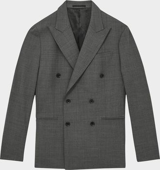 Reiss Mens Malibu Peak Textured Sport Coat