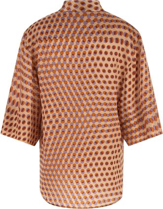 Dries Van Noten Clea Shirt - Rust