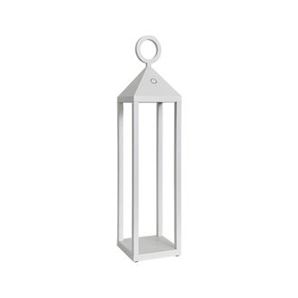 Rossini Illuminazione L&aacute;mpara mesa led aluminio blanco 2,2W 43cm