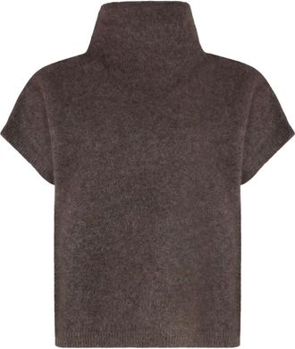 P.A.R.O.S.H. Maglione a collo alto - Marrone