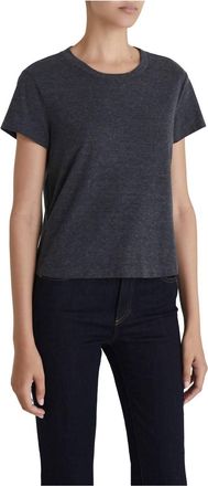AG - Adriano Goldschmied Del Rey Tee In Heather Charcoal
