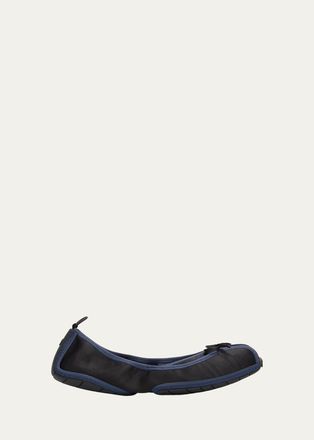 Balenciaga Nylon Ballerina Flats