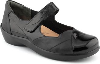 Ziera Womens Ariel W Mary Jane Shoes In Black Leather