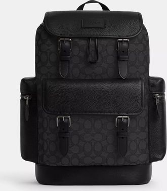 Coach Sprint Backpack In Signature Jacquard