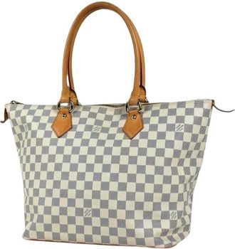 Louis Vuitton Pre-owned Handbags, female, White, Size: ONE SIZE Pre-owned Tote Bag