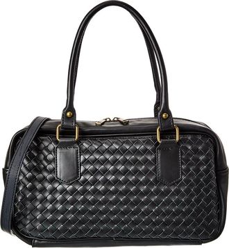 Persaman New York Chloe Woven Leather Shoulder Bag