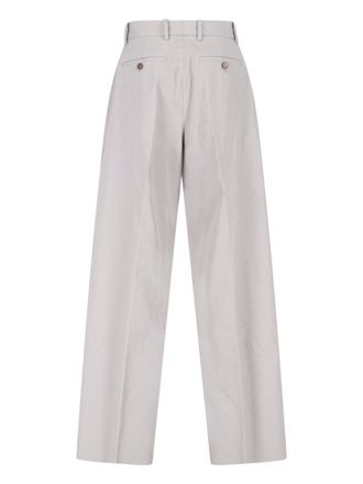 Jil Sander Mens Trousers Grey Cotton