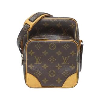 Louis Vuitton Pre-owned Cross Body Bags, female, Brown, Size: ONE SIZE Pre-owned Monogram Amazon Shoulder Bag