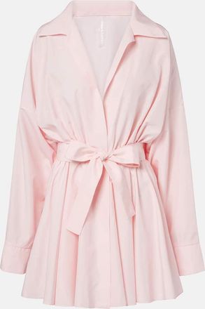 Norma Kamali Belted shirt dress