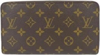 Louis Vuitton Pre-owned Wallets, male, Brown, Size: ONE SIZE Pre-owned Canvas wallets