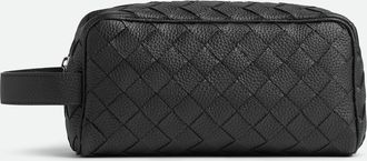 Bottega Veneta Pochette da viaggio Intrecciato - Nero - Uomo - U