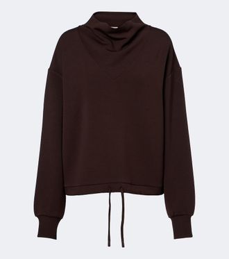Varley Sudadera Betsy de jersey drapeada