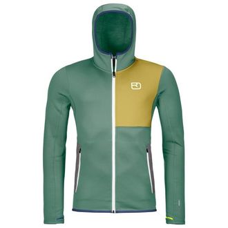 Ortovox Fleece Hoody Fleecejacke f&uuml;r Herren | t&uuml;rkis