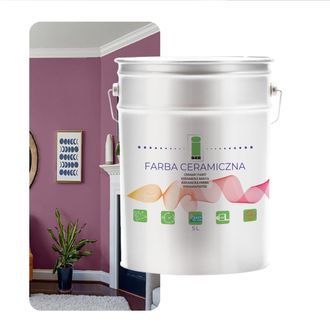 OEM Pintura Cer&aacute;mica Para Paredes, Lavable, Morada, 5 L, Tienda De F&aacute;brica