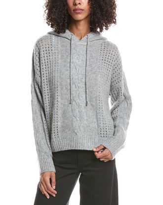 Brodie Amara Cable Cashmere Hoodie