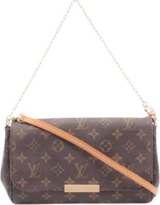 Louis Vuitton Pre-owned Cross Body Bags, female, Brown, Size: ONE SIZE Pre-owned Favorite MM