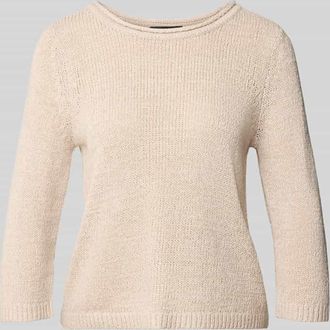 Betty Barclay Regular Fit Pullover in Strick-Optik in Beige, Gr&ouml;&szlig;e 36