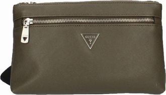 Guess Crossover Certosa Taupe Tas - Heren - Schoudertassen - Groen - ONE Size - Tassen
