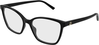 Gucci Cat-eye montuur - Dames - Brillen - Zwart - 56 MM - Accessoires