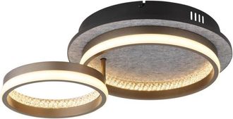 Globo Lighting Globo - plafón - DELLA - acero - metal - LED - 67179D1