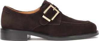 Kazar Adelyn Loafers - Dames - Platte Schoenen - Bruin - 36 EU - Leer - Schoenen