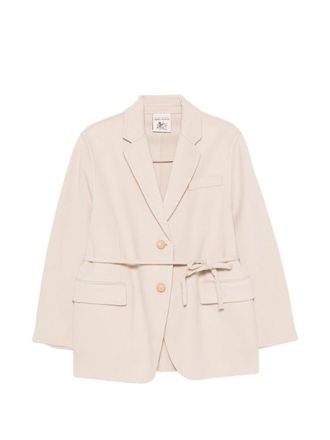 Semicouture Corine wollen jack met enkele rij knopen
