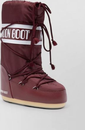 Moon Boot logo-print lace-up boots