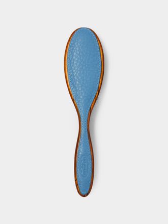 F. Hammann Leather Cabinet-Style Hairbrush