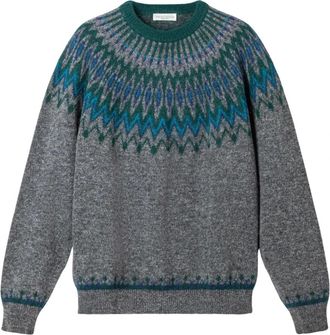 Roberto Collina Truien & Vesten, Heren, Grijs, XL, Round-neck Truien