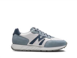 Magnanni Mens Yoki Trainer Sneaker In Sky Blue
