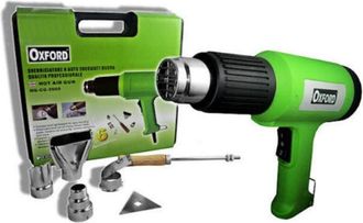 Trade Shop Trade Shop - Sverniciatore Pistola Termica 2000w Aria Calda 300-500 Gradi 6 Accessori