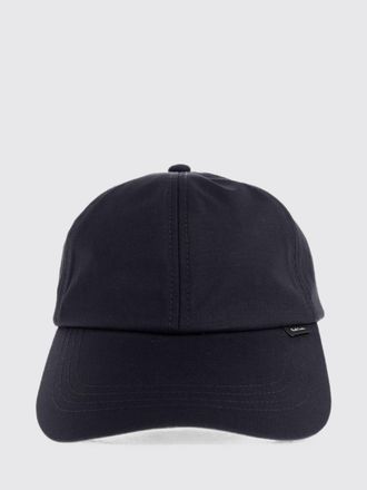 Paul Smith Virgin Wool Baseball Cap with an Adjustable Strap