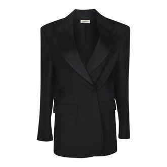 P.A.R.O.S.H. P.a.r.o.s.h., Jassen, Dames, Zwart, S, Wol, Blazer