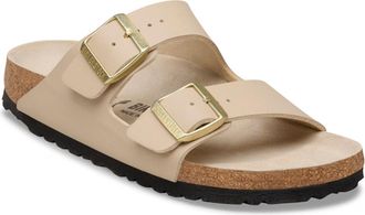 Birkenstock Womens Arizona Bs Sandals In Beige